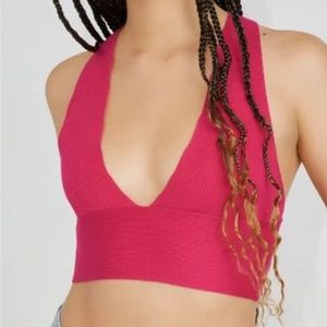 GARAGE CROSSBACK TANK TOP PURPLE NEVER WORN